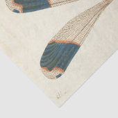 Vintage-Ephemera-Script-Libelle-Decoupage Seidenpapier (Detail)