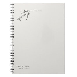 Vintage Epistolary Aesthetic Sealed Key Notizblock