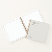 Vintage Epistolary Aesthetic Sealed Key Notizblock (Innenseite)