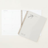 Vintage Epistolary Aesthetic Sealed Key Planer (Anzeige)