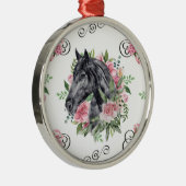 Vintage Equestrian Christmas Ornament Keepsake (Rechts)