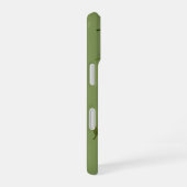 Vintage-Erbsenschoten-Muster iPhone 16 Hülle (Rechte Seite)