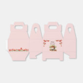 Vintage Erdbeere Berry Erster Geburtstag Party Geschenkschachtel (Ungefaltet)