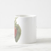 Vintage Erdbeere Kaffeetasse (Mittel)