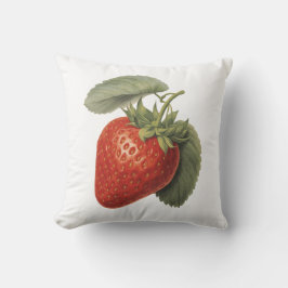 Vintage Erdbeere Kissen