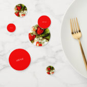 Vintage Erdbeere Konfetti (Gruppe)