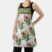Vintage Erdbeere Personalisierte Frucht Schürze (InSitu)