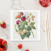 Vintage Erdbeere Serviette (Beispiel)