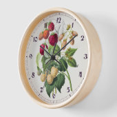 Vintage Erdbeere Uhr (Winkel)