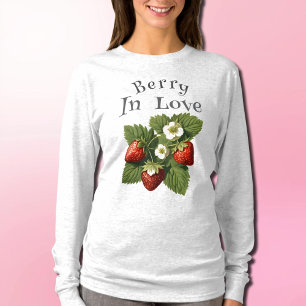 Vintage Erdbeeren - Berry in Love T-Shirt