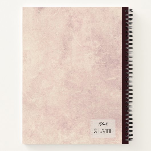 Vintage Erdbeeren Personalisiert Comp-Notebook Notizblock (Rückseite)