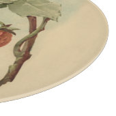 Vintage Erdbeeren Schneidebrett (Ecke)