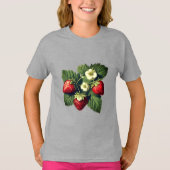 Vintage Erdbeeren T-Shirt (Vorderseite)