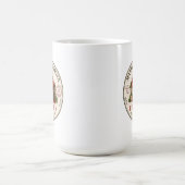 Vintage Erdbeeren vom französischen Bauernmarkt Kaffeetasse (Mittel)