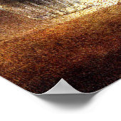 Vintage Erdbeeren - von Chardin Poster (Ecke)