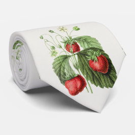 Vintage Erdbeerhalsbinde Krawatte