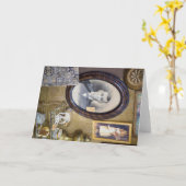 Vintage Ergebnisse: Sammlung des Antiquals Karte (Gelbe Blume)