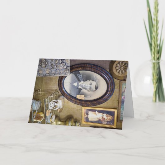 Vintage Ergebnisse: Sammlung des Antiquals Karte (Vorderseite)