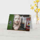 Vintage Ergebnisse: Sammlung des Antiquals Karte (Gelbe Blume)