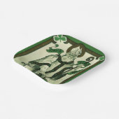 Vintage - Erin Go Bragh - St. Patricks Gruß Pappteller (Gewinkelt)