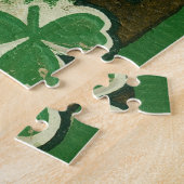 Vintage - Erin Go Bragh - St. Patricks Gruß Puzzle (Seite)