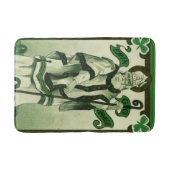 Vintage - Erin Go Bragh - St. Patrick's Grüße Badematte (Vorderseite)