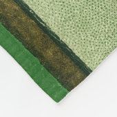 Vintage - Erin Go Bragh - St. Patricks Grüße Fleecedecke (Ecke)