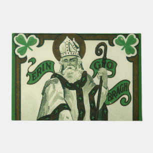 Vintage - Erin Go Bragh - St. Patricks Grüße Fußmatte