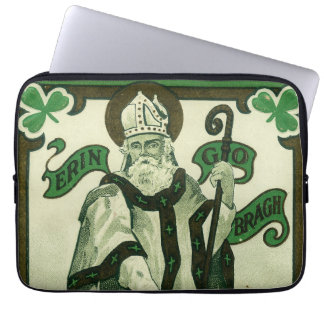 Vintage - Erin Go Bragh - St. Patricks Grüße Laptopschutzhülle