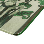 Vintage - Erin Go Bragh - St. Patricks Grüße Schneidebrett (Ecke)