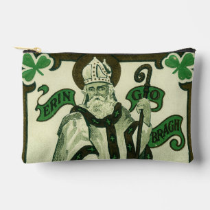 Vintage - Erin Go Bragh - St. Patrick's Grüße Zubehörtasche