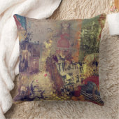 Vintage Erinnerungen Kissen (Decke)