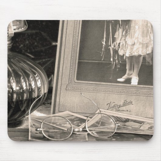 Vintage Erinnerungen Mousepad (Vorne)