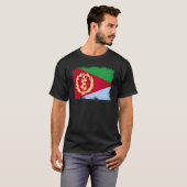 Vintage Eritrea Flag Eritrean Independence Day T-Shirt (Vorne ganz)