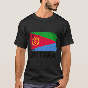 Vintage eritreische Flagge aus Eritrea T-Shirt