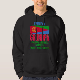 Vintage eritreische Grandpa Eritrea Fahne des Vate Hoodie