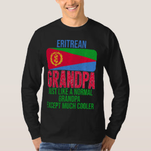 Vintage eritreische Grandpa Eritrea Fahne des Vate T-Shirt