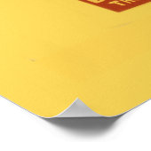 Vintage Ernährungsschule der 40er Jahre Poster (Ecke)