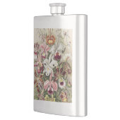 Vintage Ernst Haeckel Orchid Botanical Print Flachmann (Links)