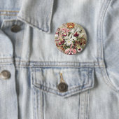 Vintage Ernst Haeckel Orchideen Botanischer Druck Button (Beispiel)