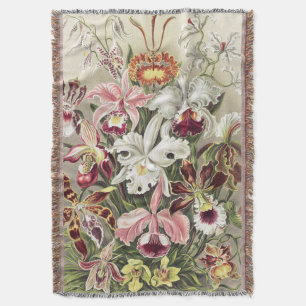 Vintage Ernst Haeckel Orchideen Botanischer Druck Decke