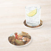 Vintage Ernte die Türkei Getränkeuntersetzer (Seite)