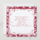 Vintage Ernte Erntedank Dinner Einladungen (Rückseite)