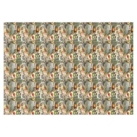 Vintage Ernte Tischdecke (Vorderseite (Horizontal))