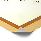 Vintage Erntedank Children & Pumpkin Pie Card Poster (Ecke)