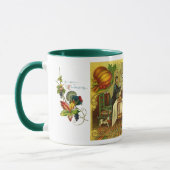 Vintage Erntedank-Tasse Tasse (Links)