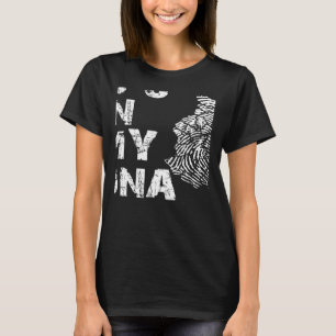 Vintage Es Ist In Meiner DNA Afghanistan Umrisskar T-Shirt
