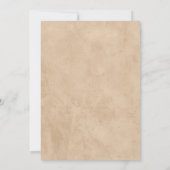 Vintage Escape Room Mystery Geburtstagsparty Einladung (Rückseite)