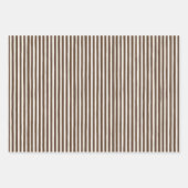 Vintage Espresso Martini Black Bow Wrapping Geschenkpapier Set (Vorderseite)