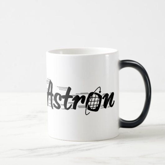 Vintage Estes Astron Logo-Tasse Verwandlungstasse (Rechts)
